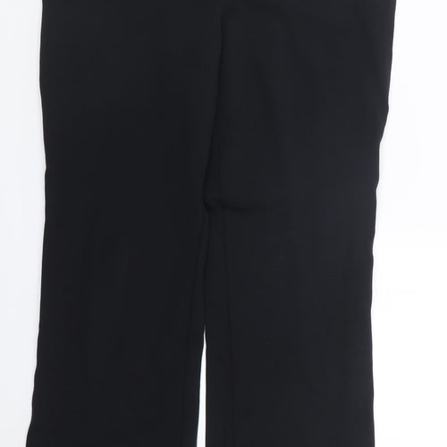Marks and Spencer Womens Black   Trousers  Size 14 L28 in