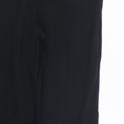 Marks and Spencer Womens Black   Trousers  Size 14 L28 in
