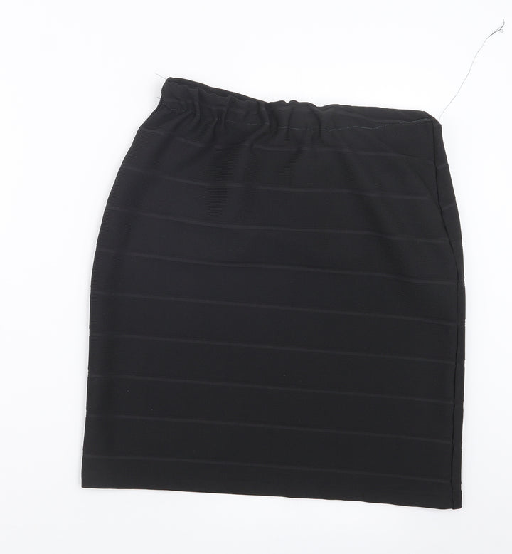 Atmosphere Womens Black Straight & Pencil Skirt Size 12