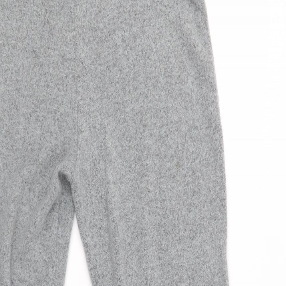 Preworn Womens Grey Geometric  Capri Lounge Pants Size L