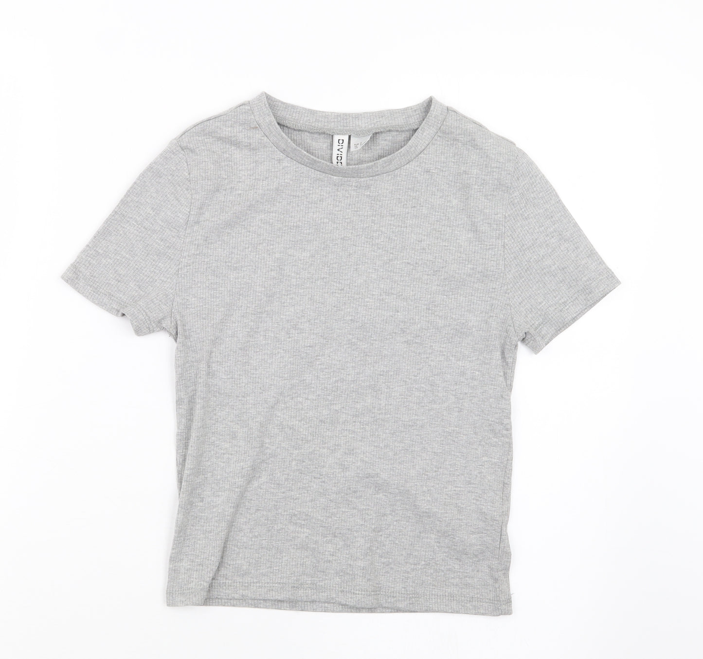 Divided by H&M Womens Grey   Basic T-Shirt Size M