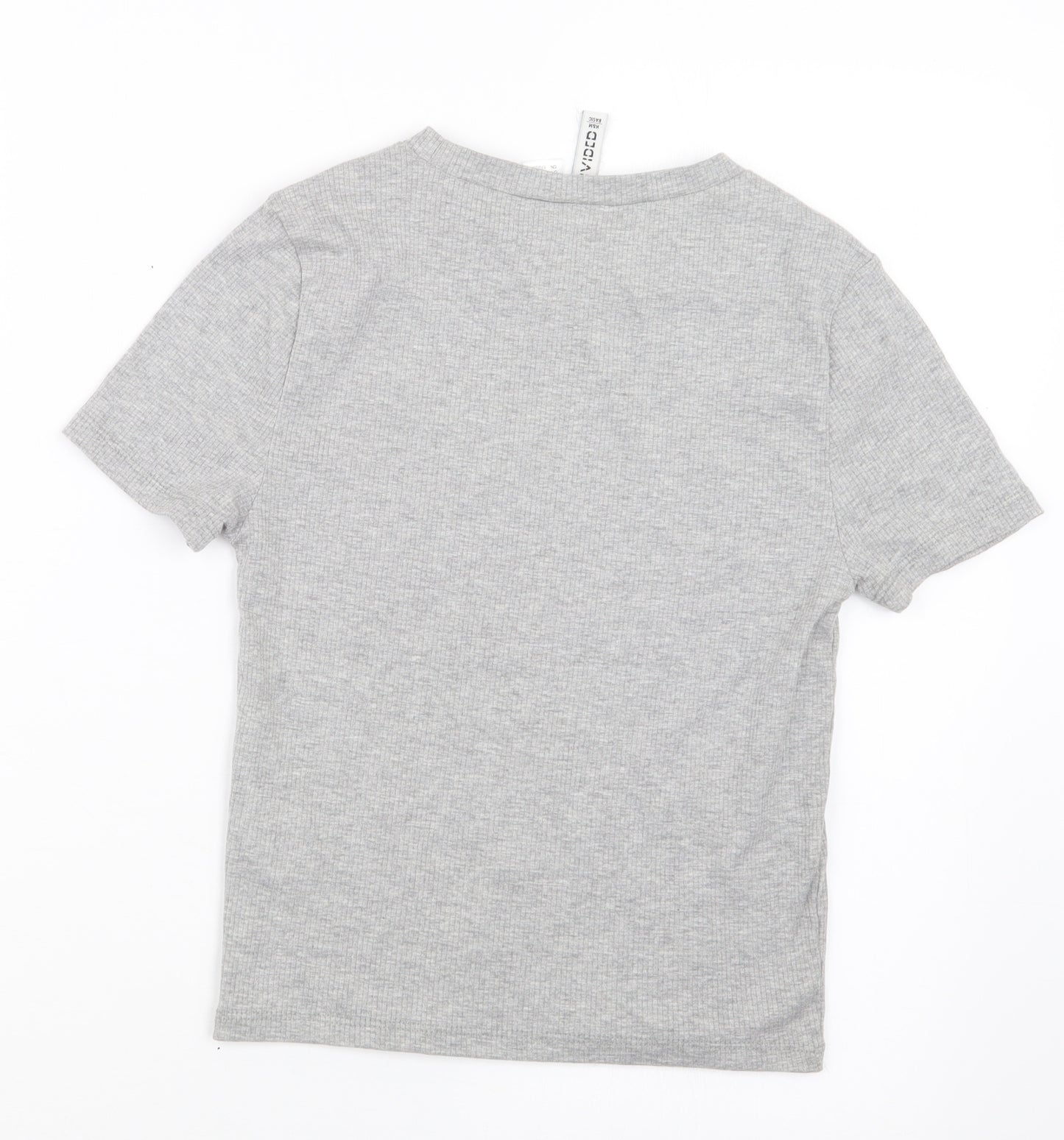 Divided by H&M Womens Grey   Basic T-Shirt Size M