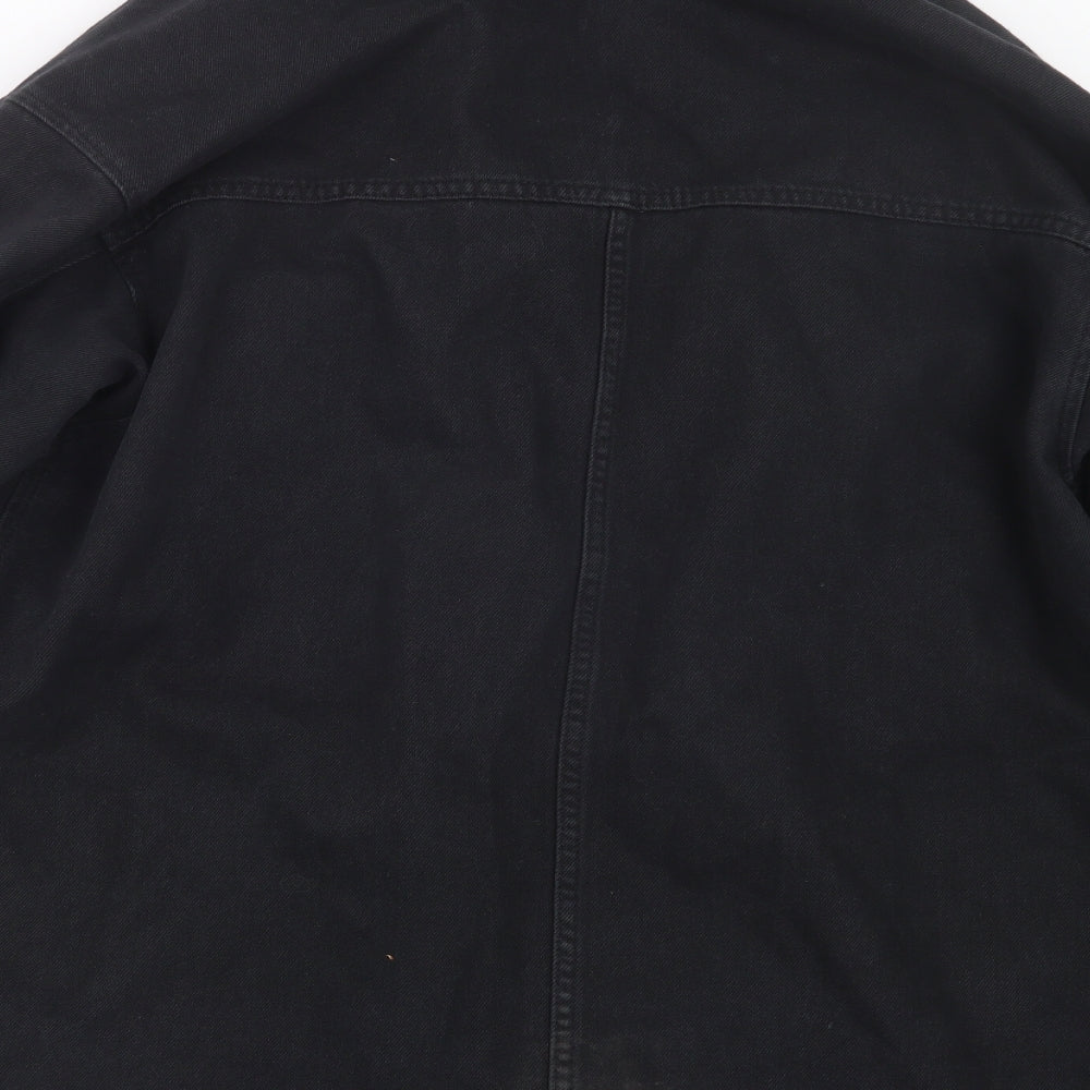 BDG Mens Black  Denim Jacket  Size S