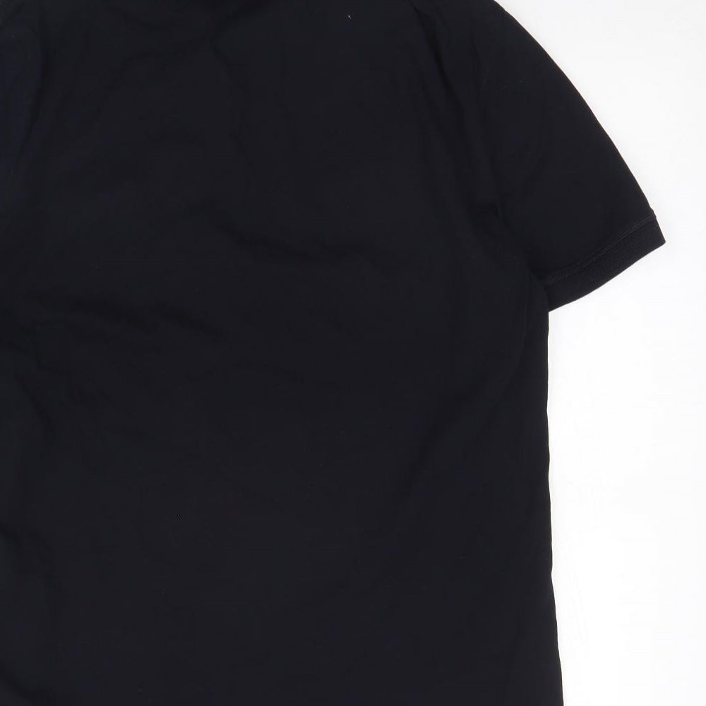 All saints Mens Blue    Polo Size L