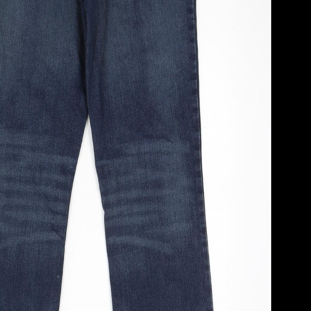 TU Mens Blue  Denim Straight Jeans Size 32 L32 in