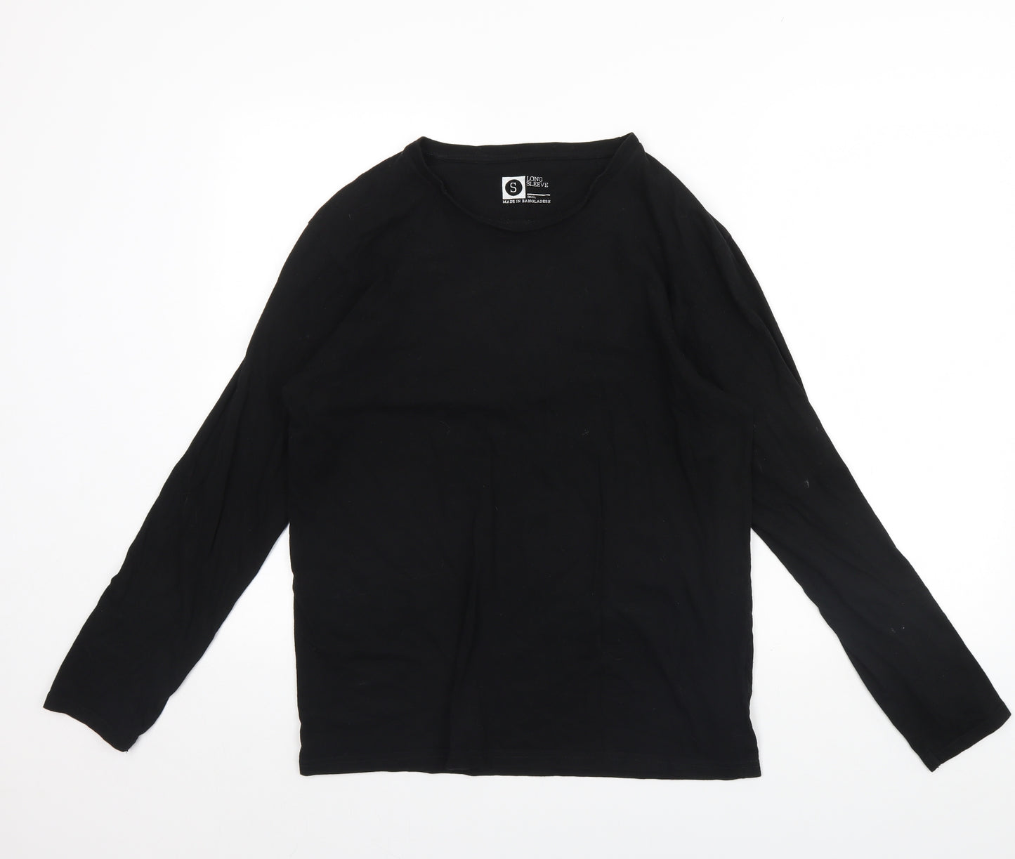 Preworn Mens Black    T-Shirt Size S