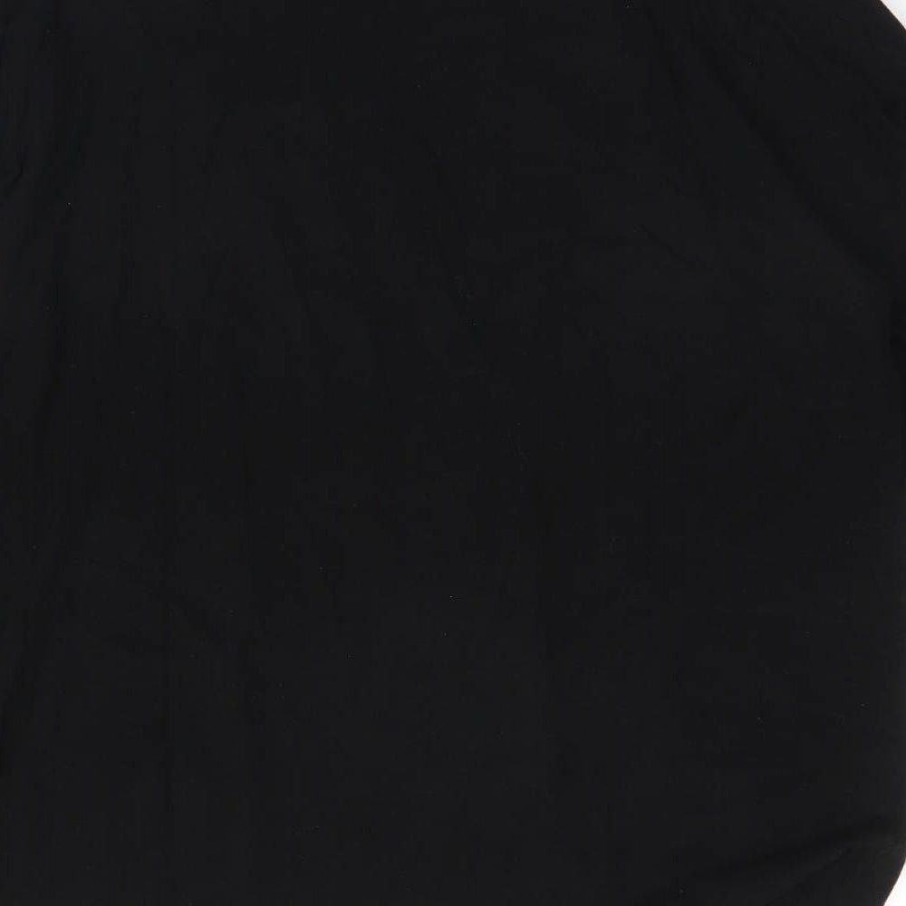 Preworn Mens Black    T-Shirt Size S