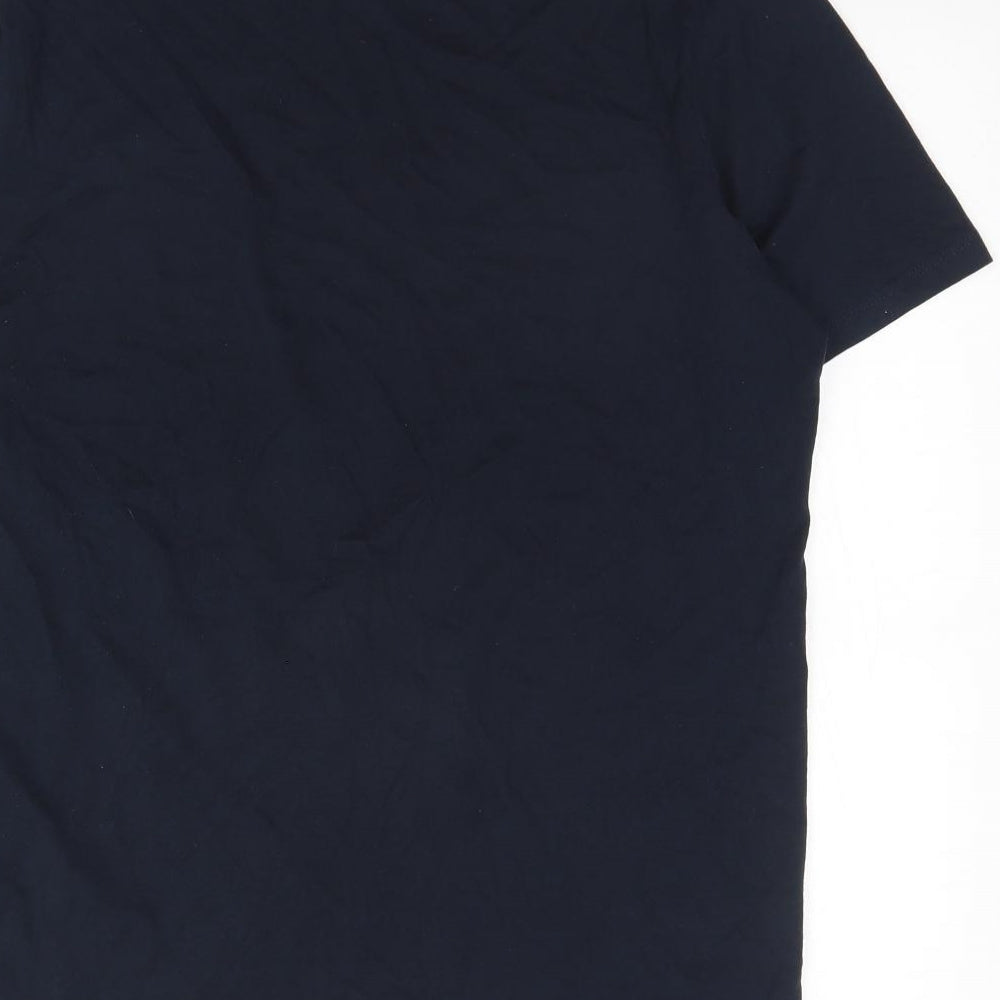JACK & JONES Mens Blue    T-Shirt Size M