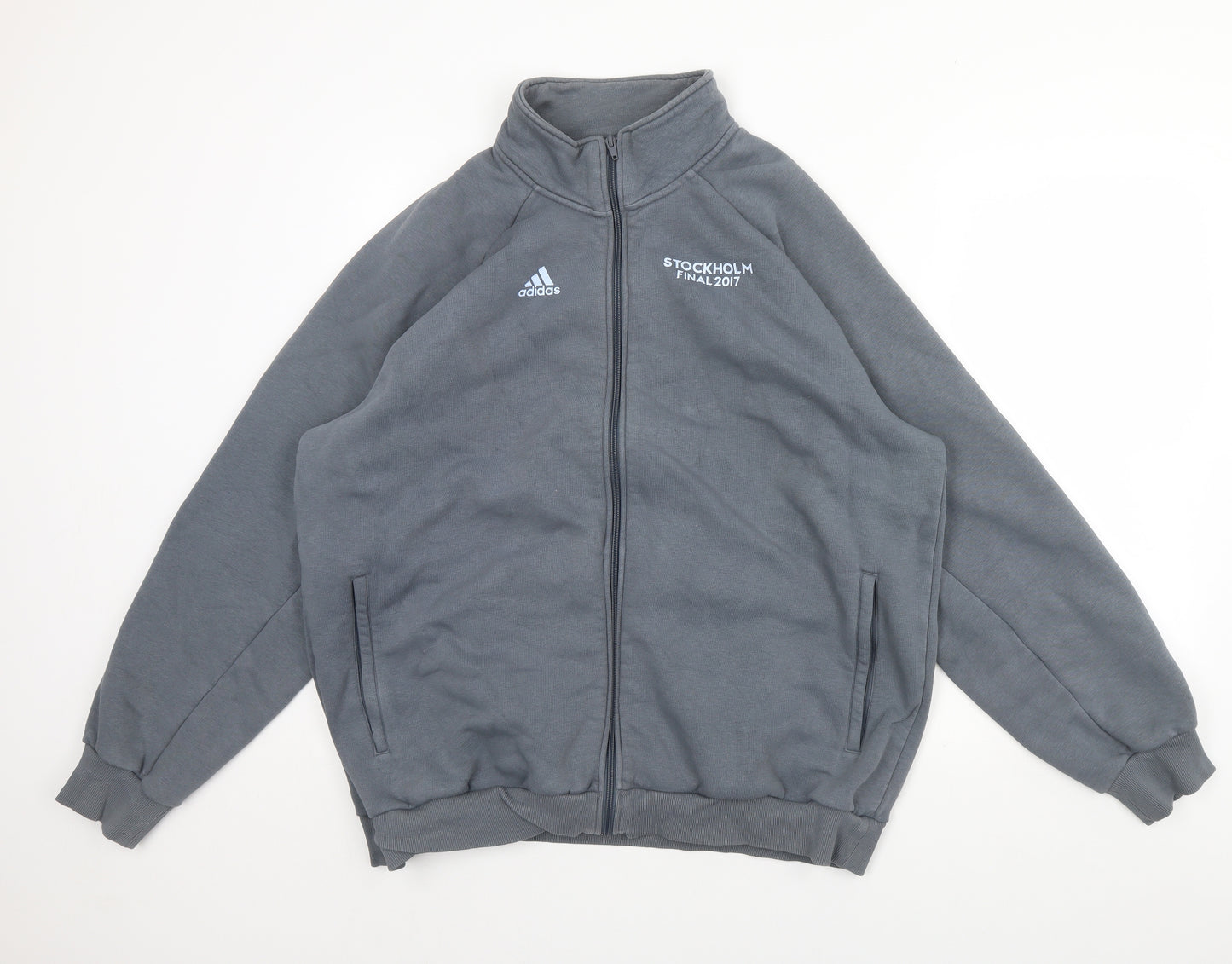 Adidas  Mens Grey   Jacket  Size XL  - stockholm