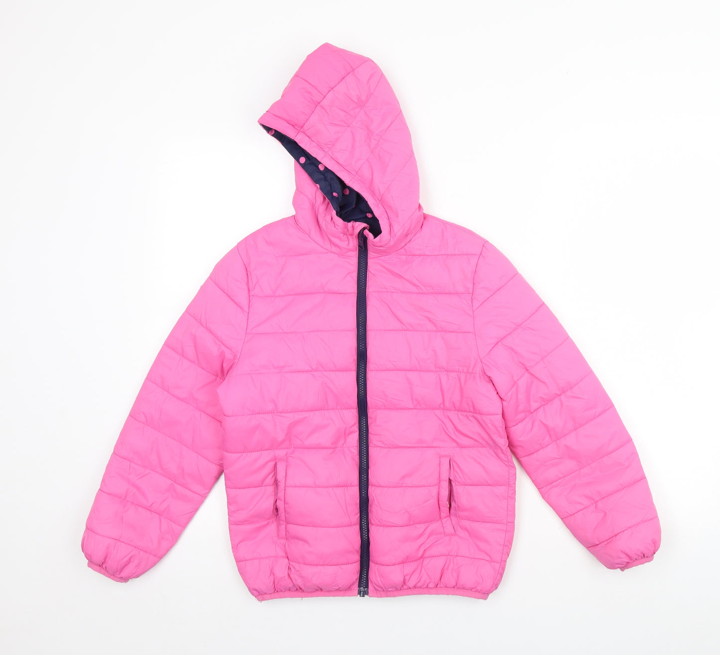 George Girls Pink   Rain Coat Coat Size 9 Years