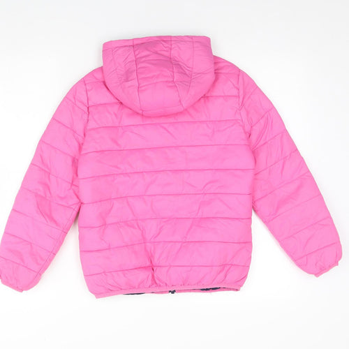 George Girls Pink   Rain Coat Coat Size 9 Years