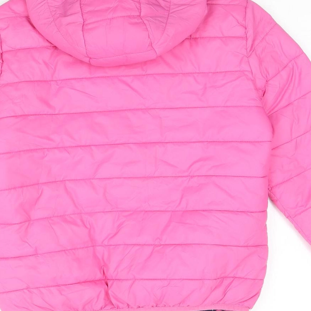 George Girls Pink   Rain Coat Coat Size 9 Years