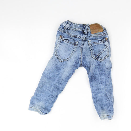 NEXT Baby Blue  Denim Capri Jeans Size 18 Months