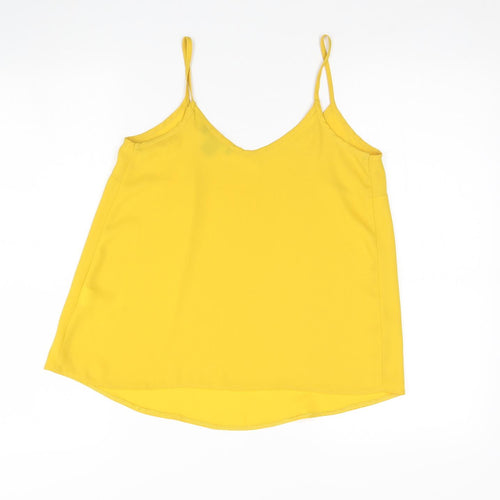 Atmosphere Womens Yellow   Basic Tank Size 8