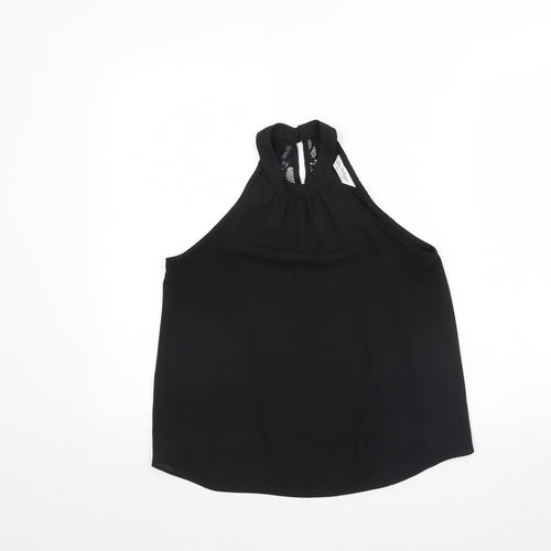 Miss Selfridge Womens Black   Basic Tank Size 6
