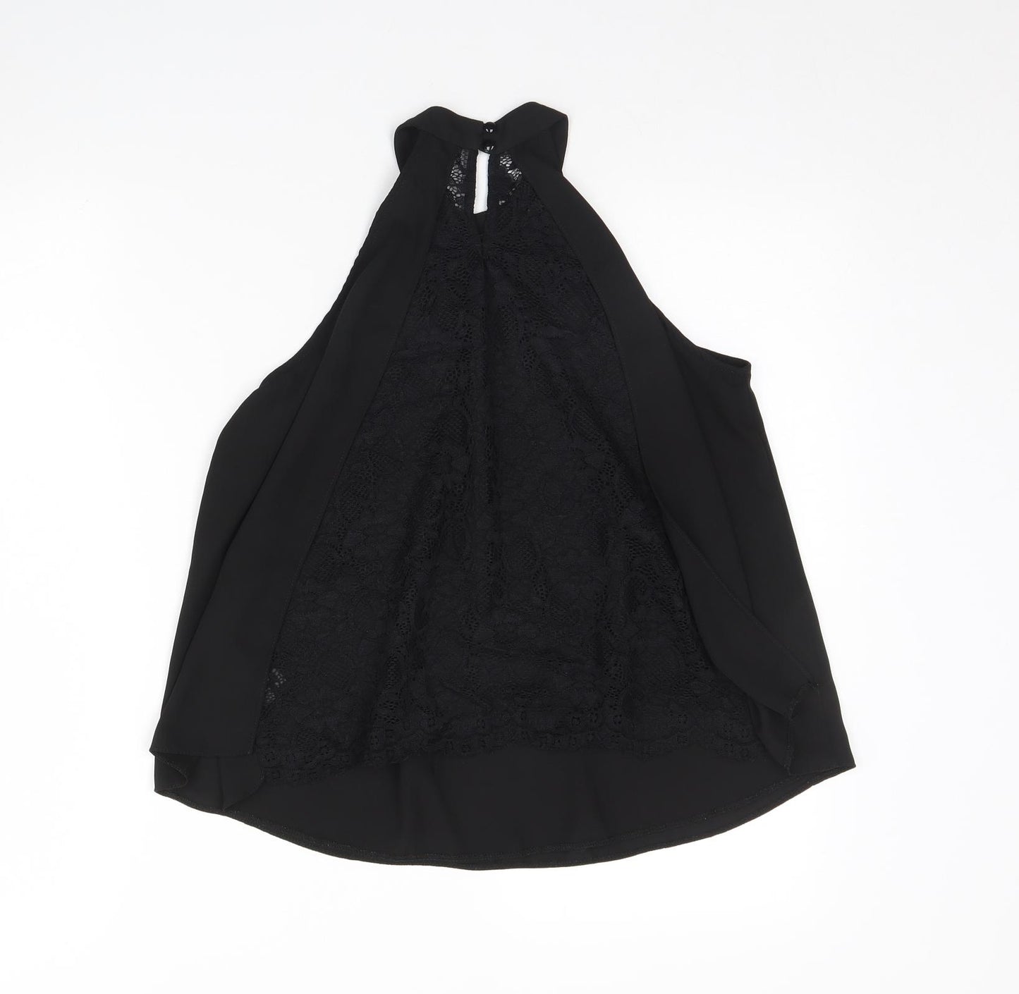 Miss Selfridge Womens Black   Basic Tank Size 6