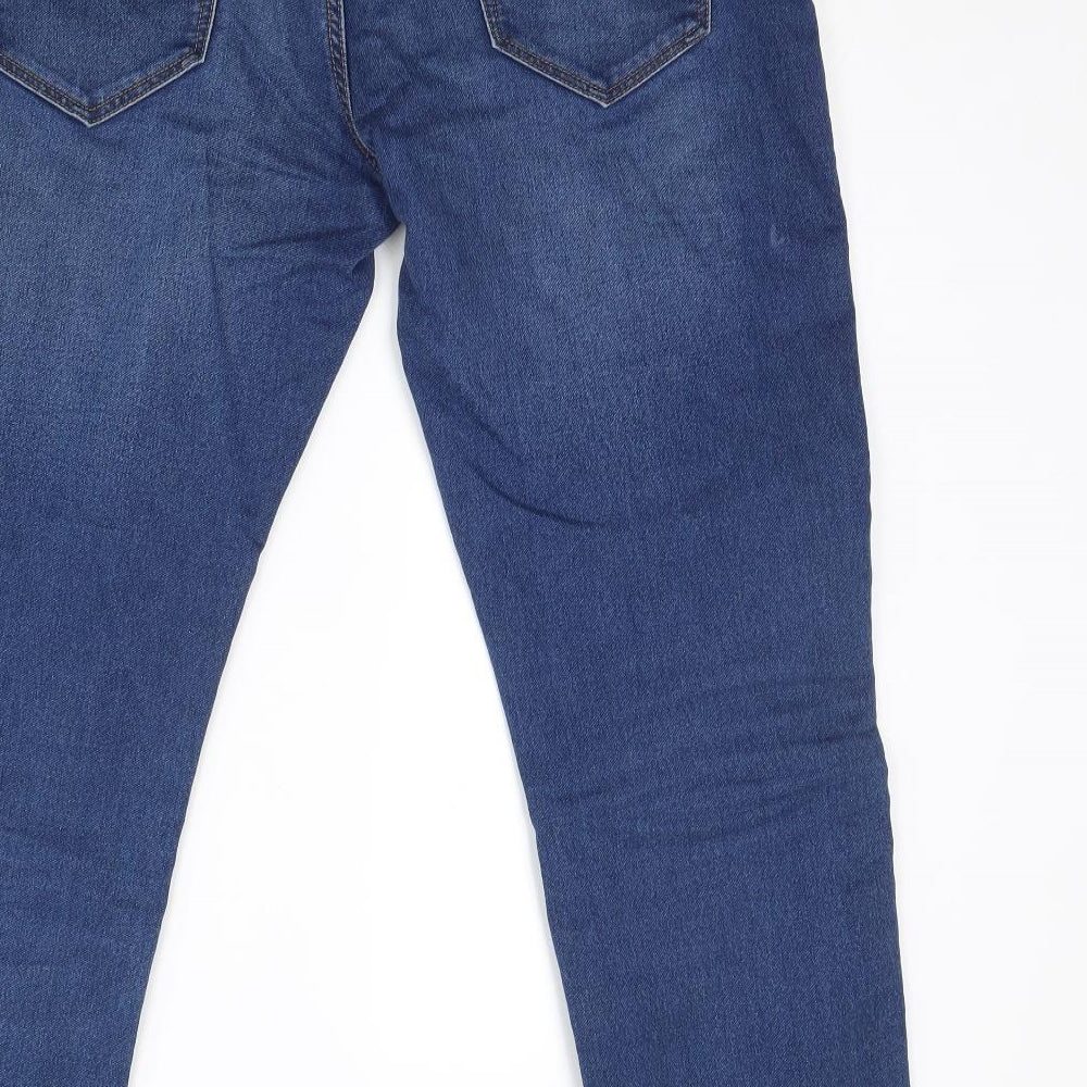 Easy Mens Blue  Denim Straight Jeans Size 34 L30 in