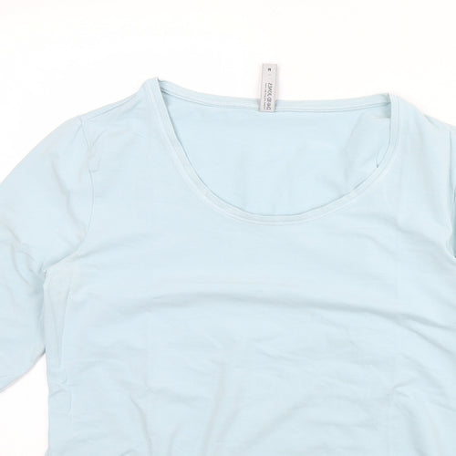 David Jones Womens Blue   Basic Blouse Size M