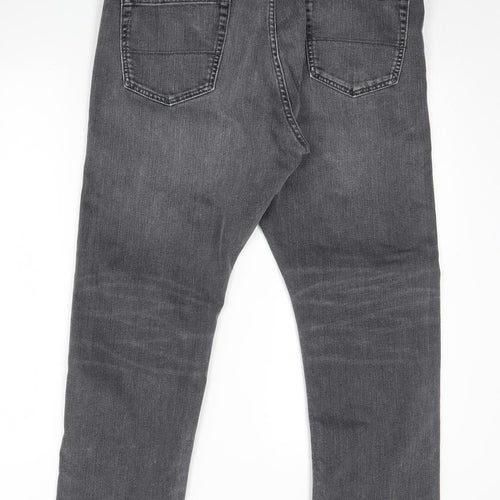 North coast Mens Grey  Denim Straight Jeans Size 38 L29 in