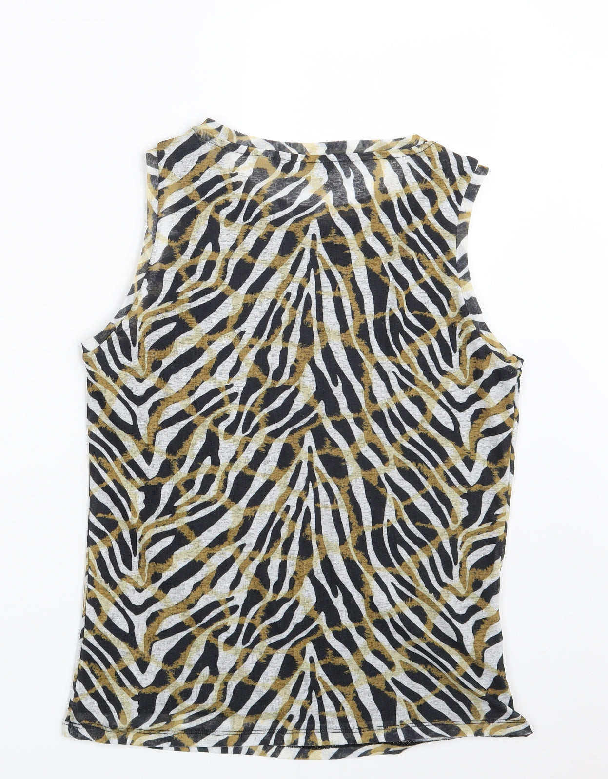 Dorothy Perkins Womens Multicoloured Geometric  Basic Tank Size 12