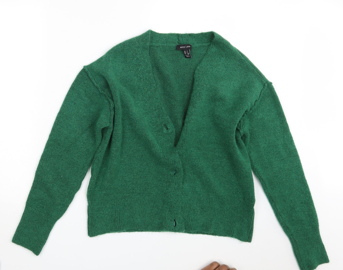 New Look Womens Green   Cardigan Jumper Size S