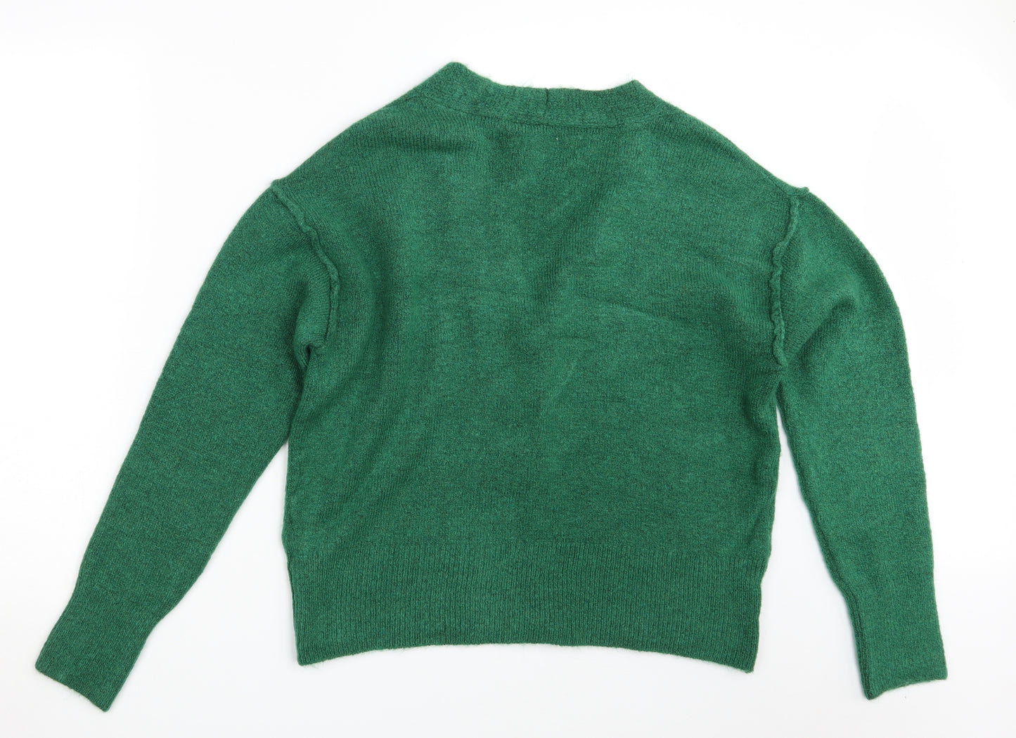 New Look Womens Green   Cardigan Jumper Size S