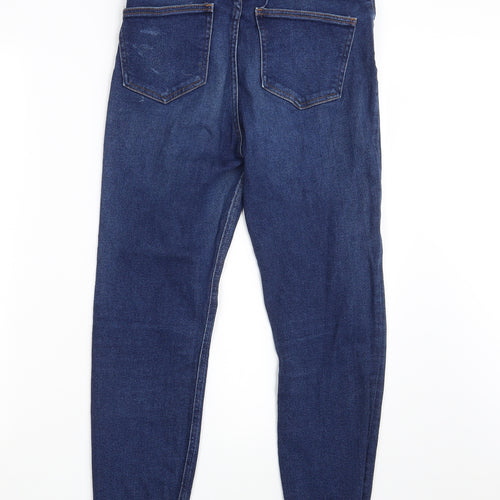 River Island Womens Blue  Denim Skinny Jeans Size 10 L26 in