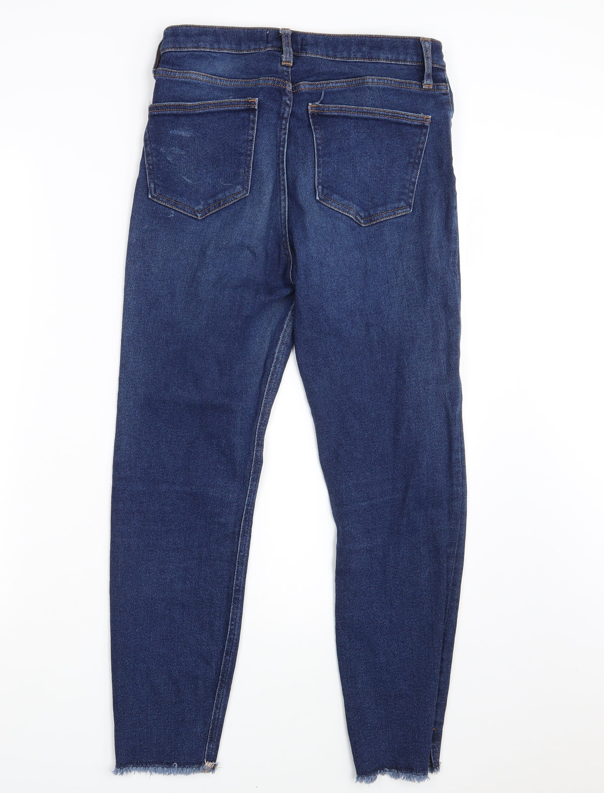 River Island Womens Blue  Denim Skinny Jeans Size 10 L26 in