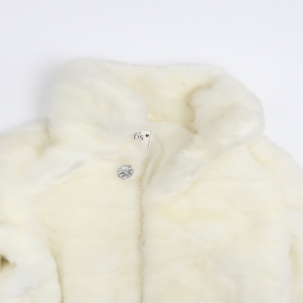 M&S Girls Ivory   Jacket  Size 11-12 Years