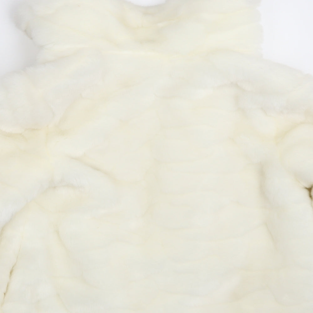 M&S Girls Ivory   Jacket  Size 11-12 Years