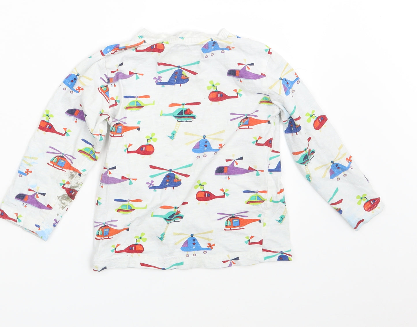 NEXT Boys White   Basic T-Shirt Size 2-3 Years