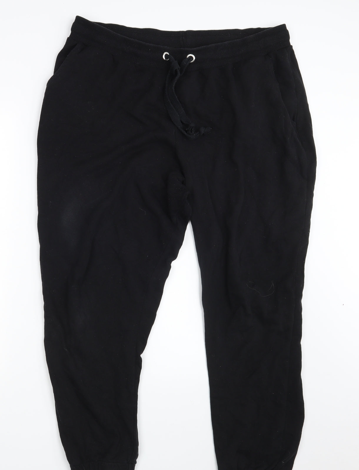 COLLUSION Womens Black   Jogger Trousers Size 20 L28 in