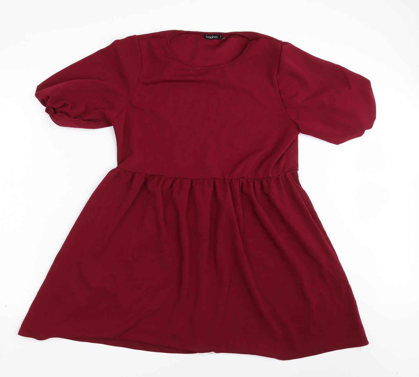 Boohoo Womens Purple   Fit & Flare  Size 18