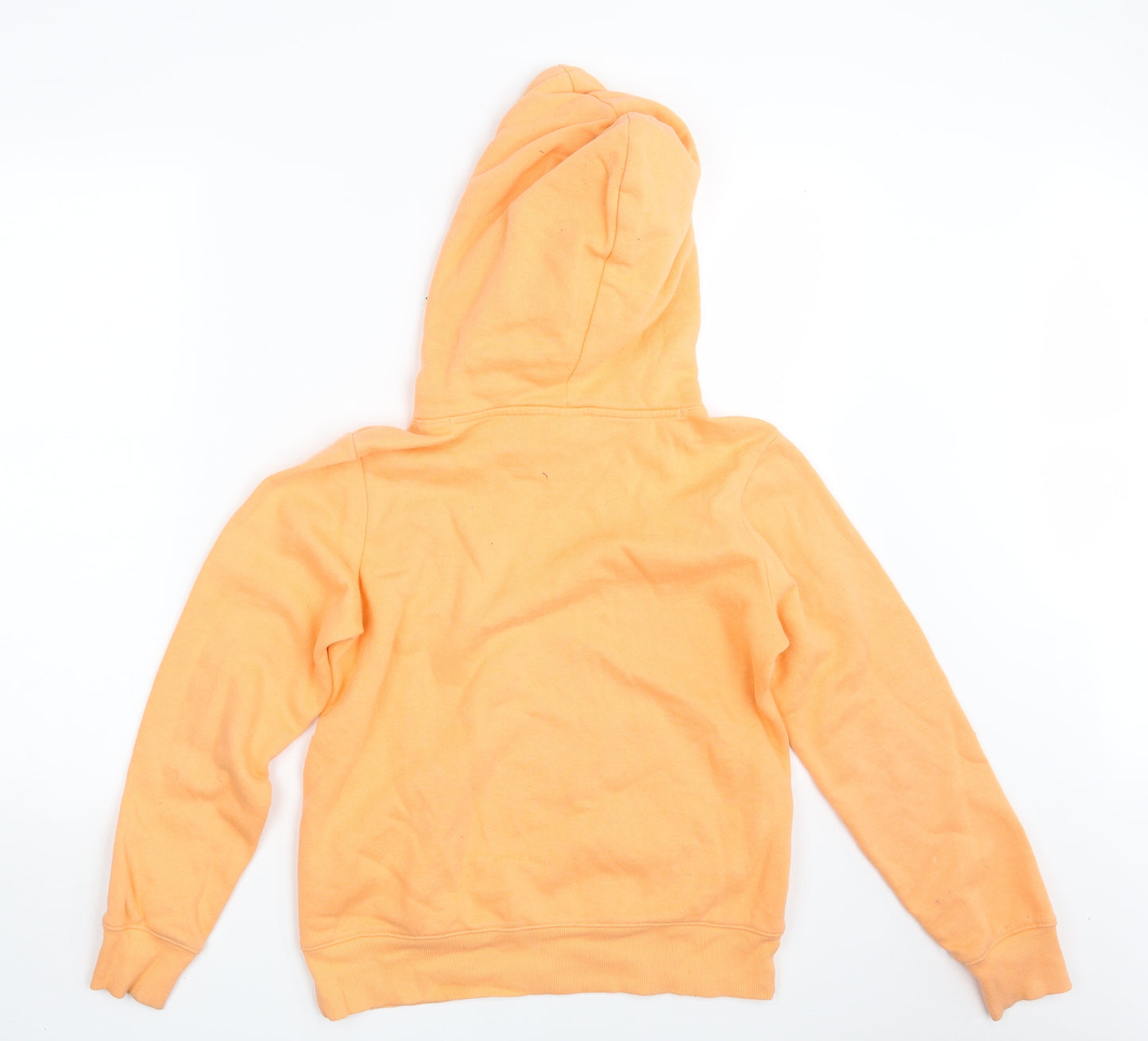 Champion Mens Orange   Pullover Hoodie Size S