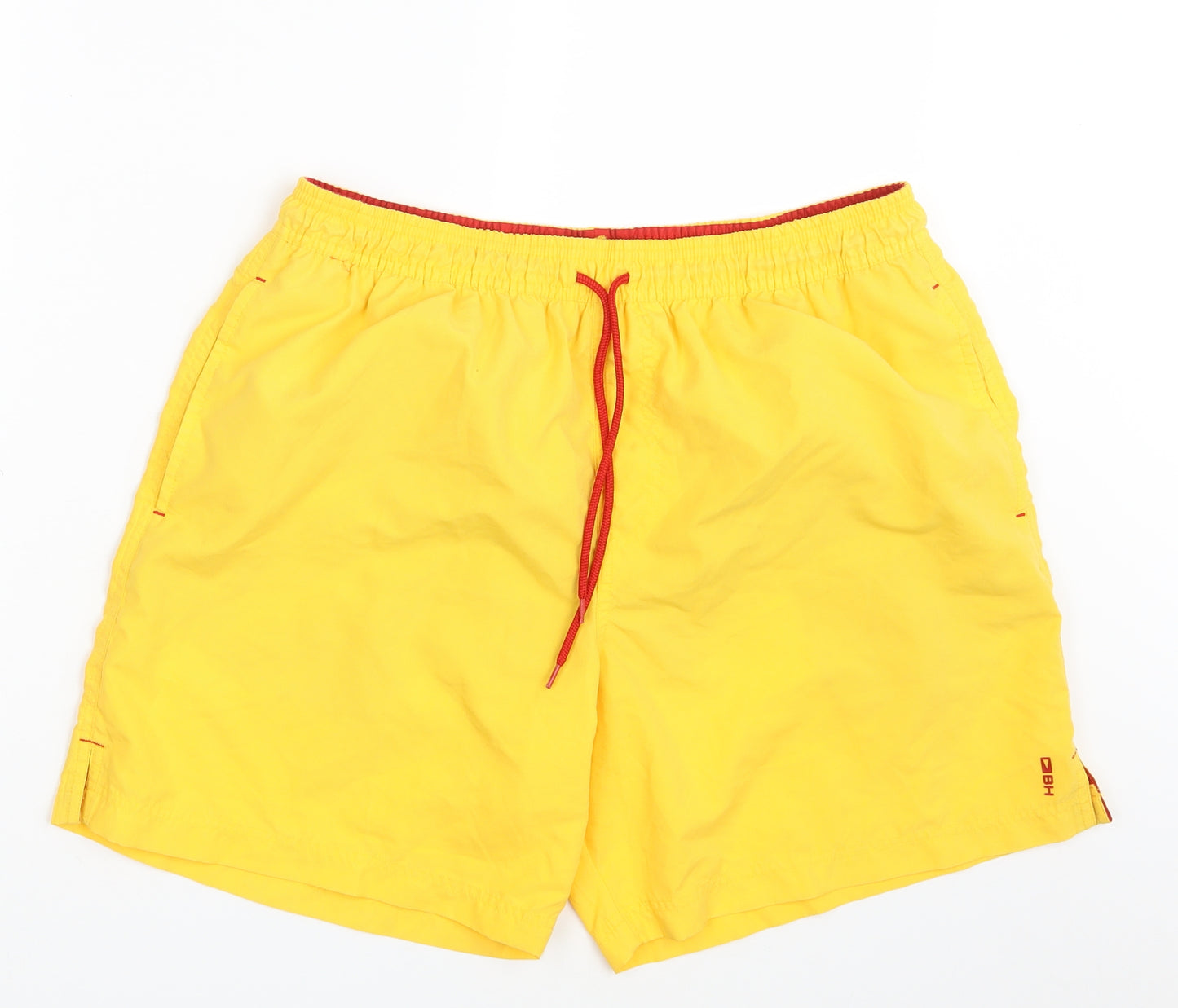 M&S Mens Yellow   Sweat Shorts Size L