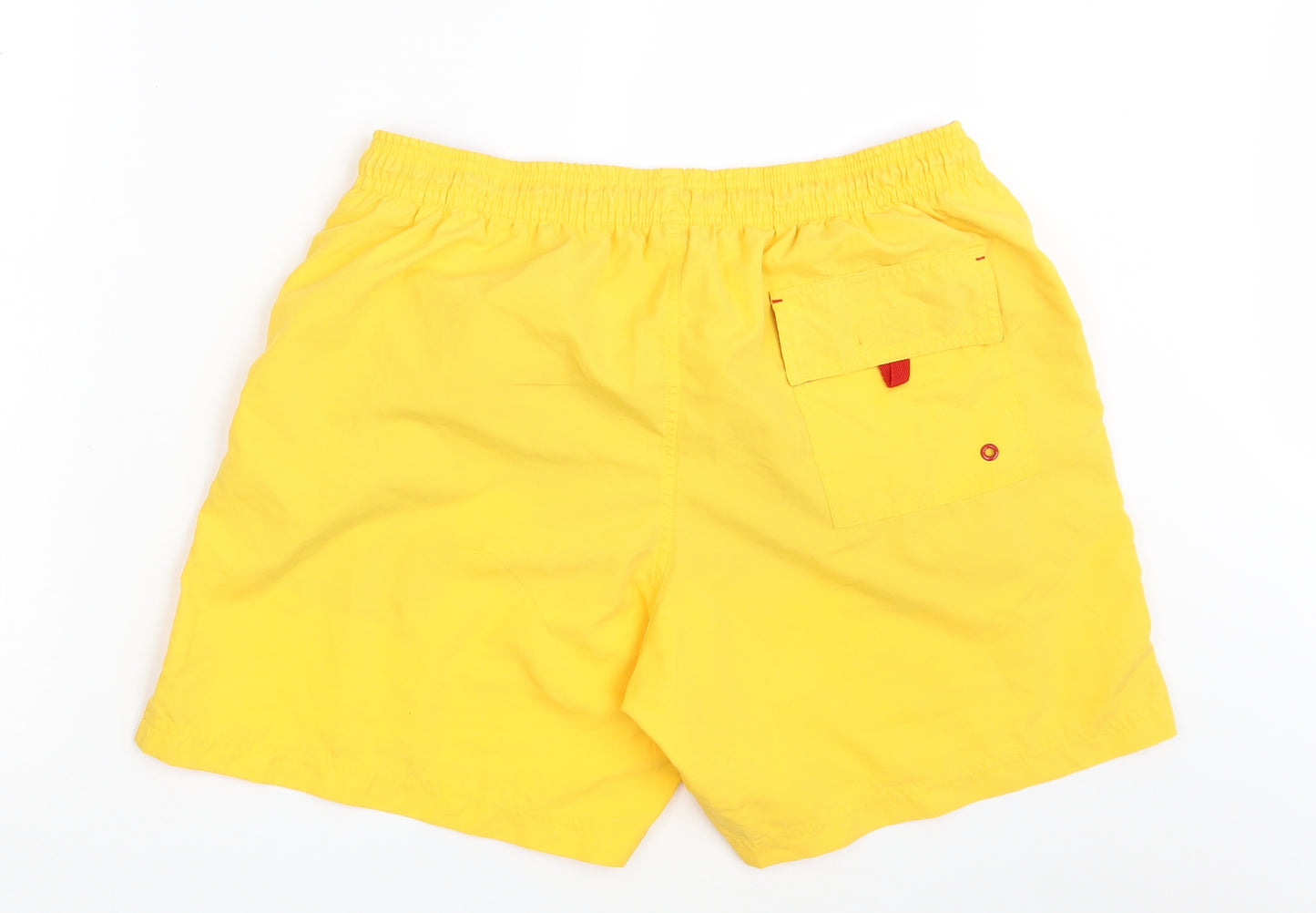 M&S Mens Yellow   Sweat Shorts Size L