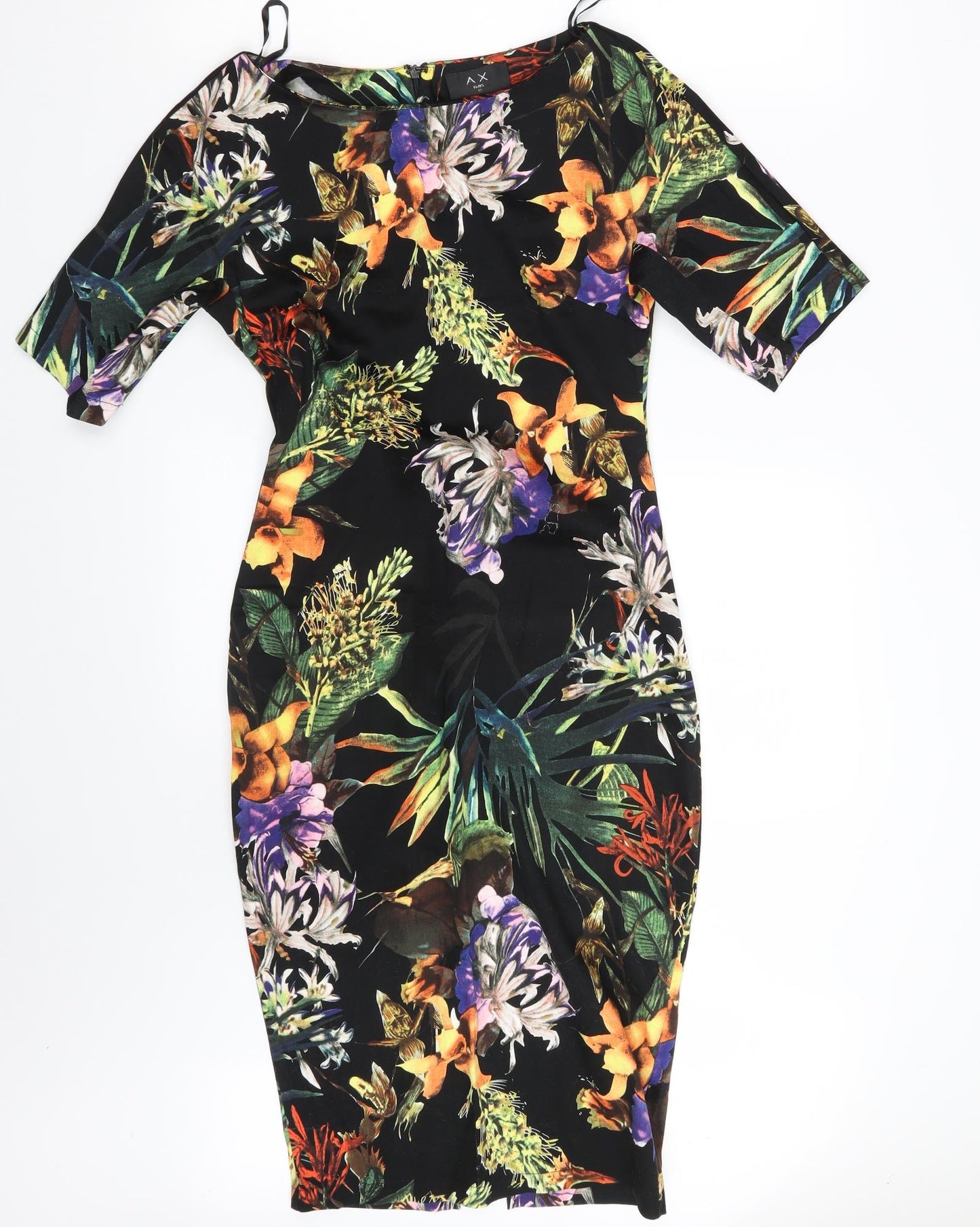 AX Paris Womens Multicoloured Floral  Fit & Flare  Size 10