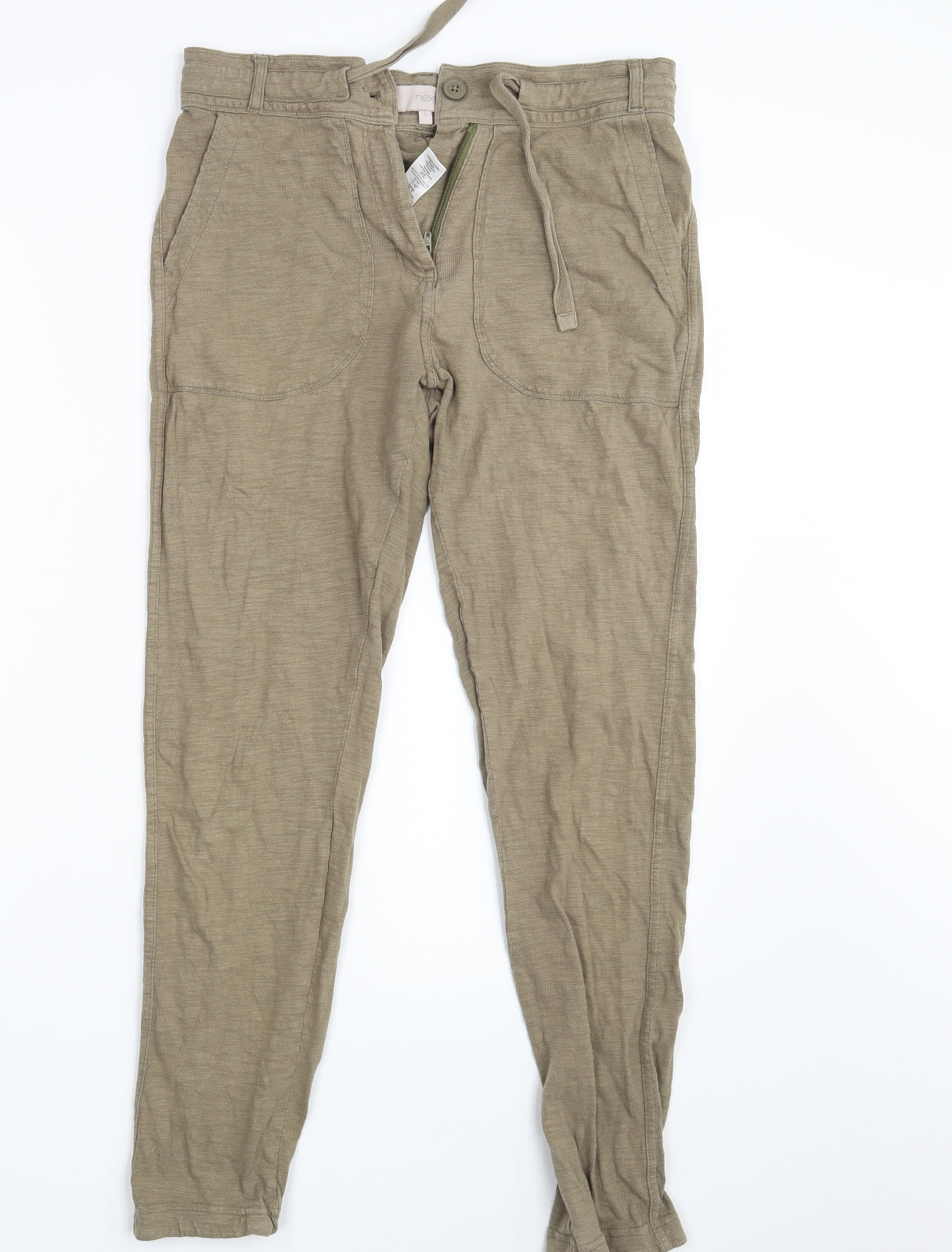 NEXT Womens Brown   Trousers  Size 8 L28 in