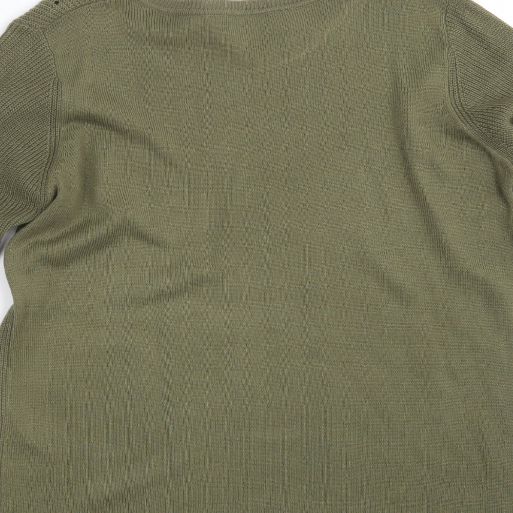 Dorothy Perkins Womens Green   Pullover Jumper Size 10