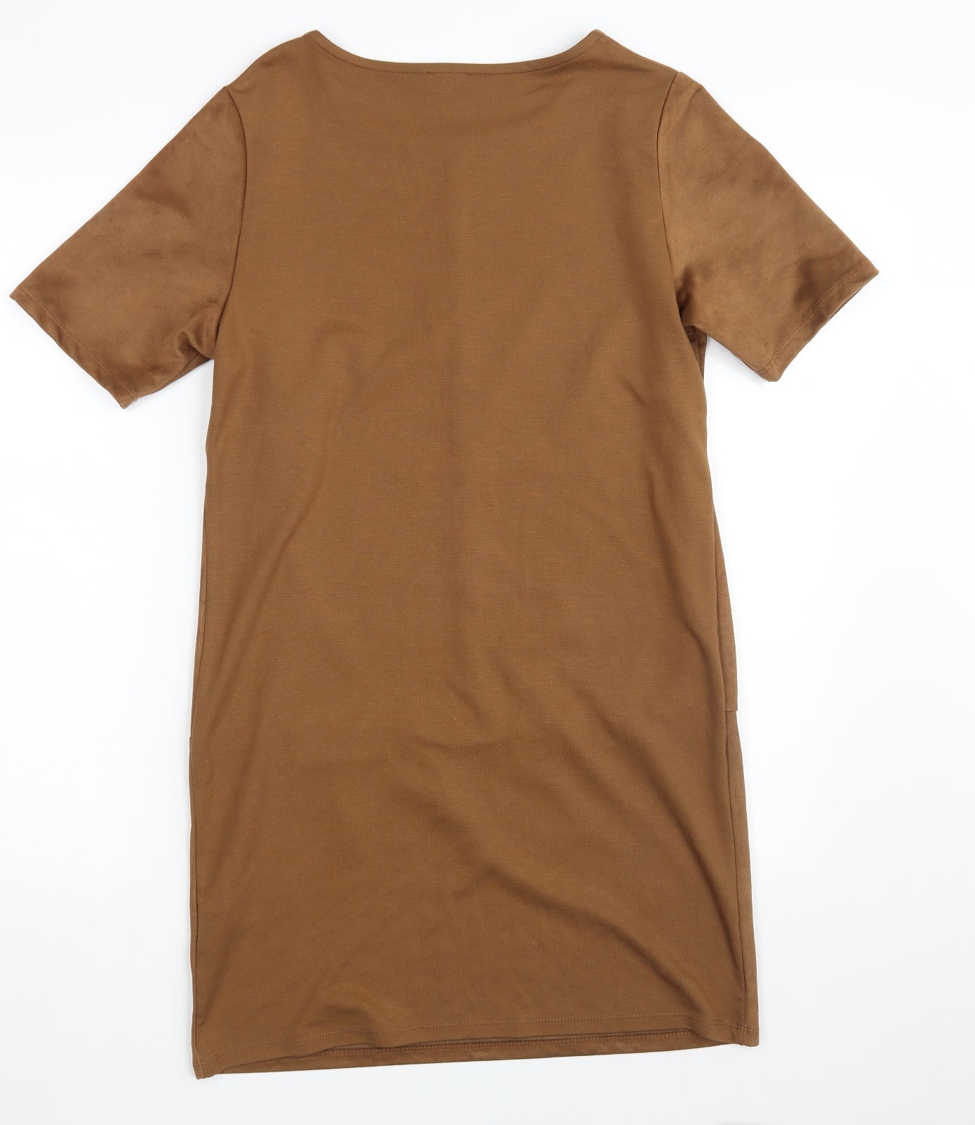 F&F Womens Brown   T-Shirt Dress  Size 12