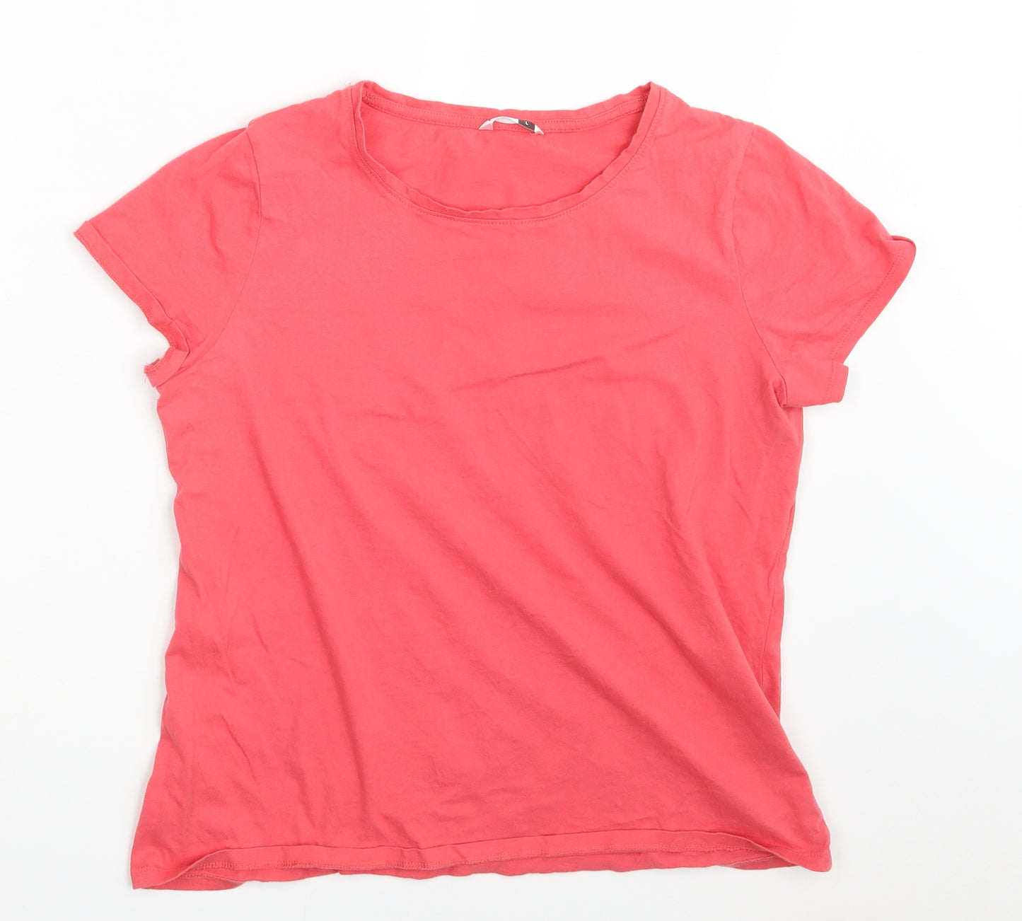 Pep & Co. Womens Pink   Basic T-Shirt Size 16