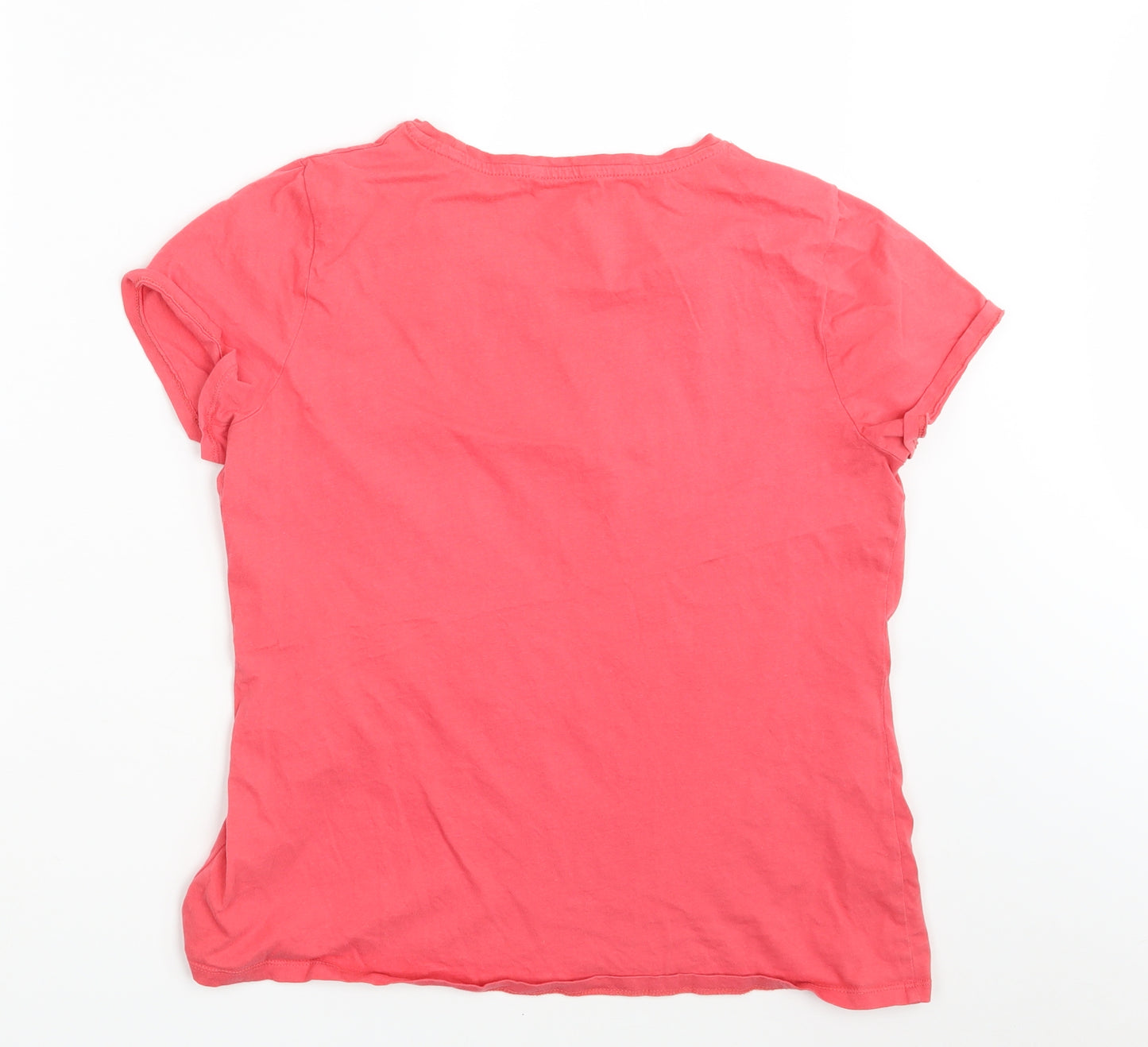 Pep & Co. Womens Pink   Basic T-Shirt Size 16