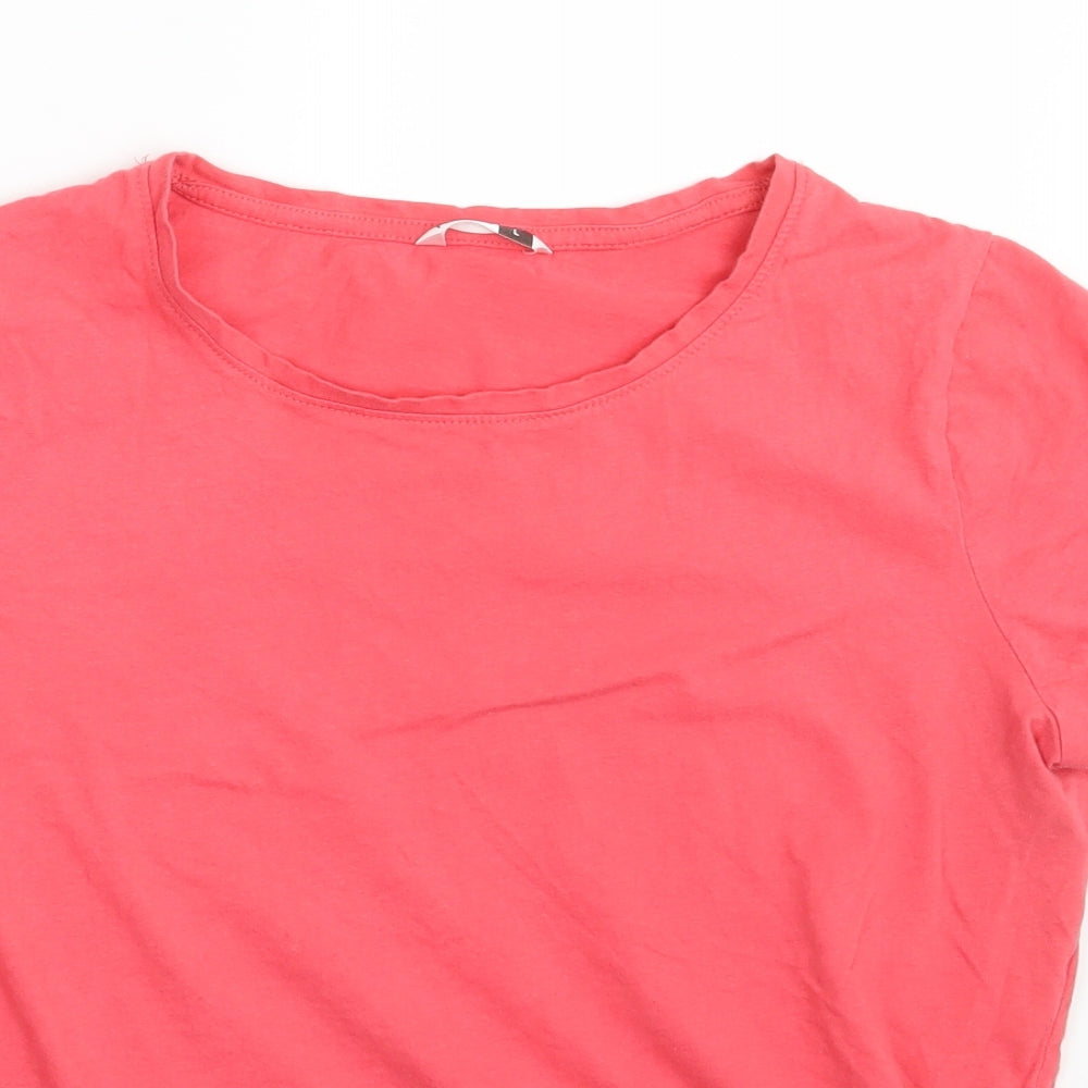 Pep & Co. Womens Pink   Basic T-Shirt Size 16