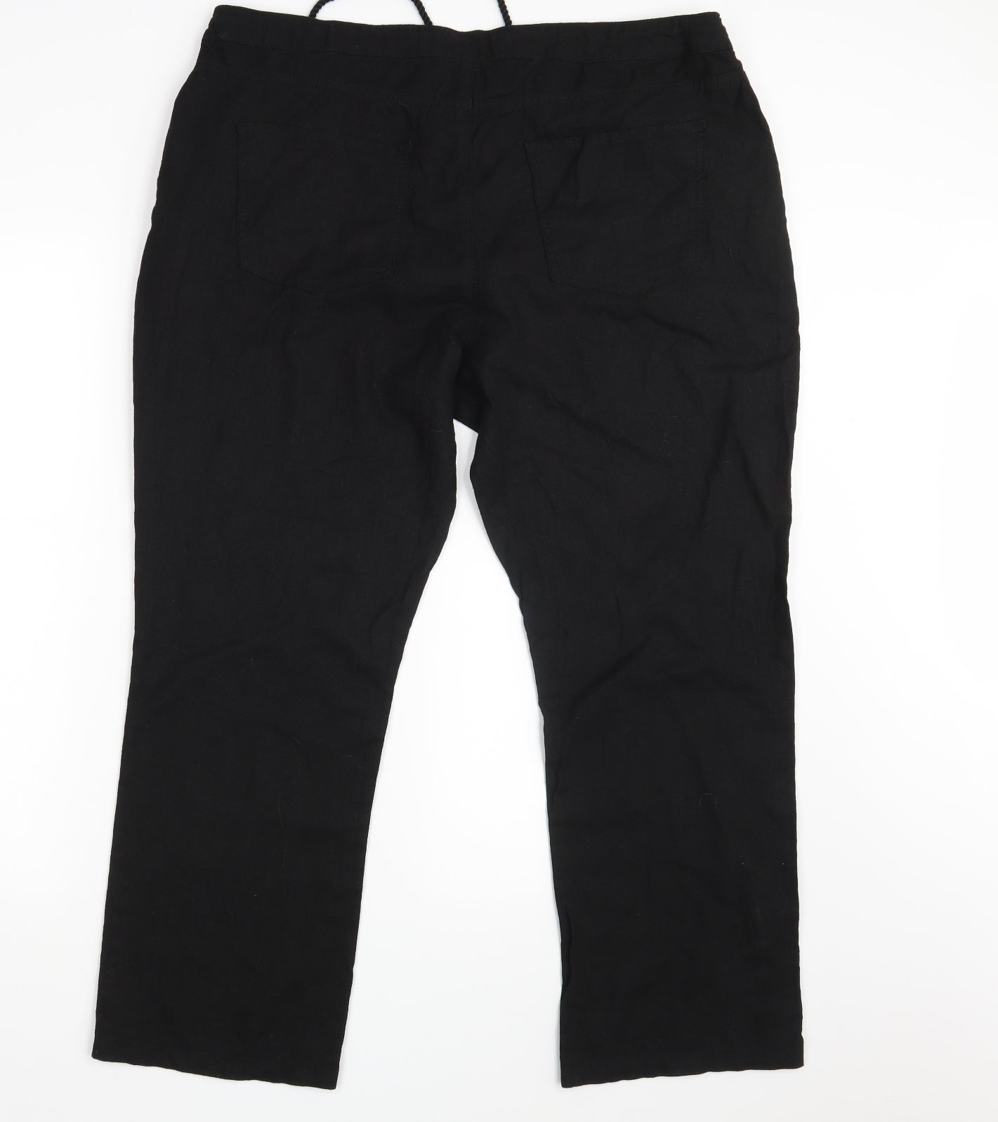 Very Womens Black   Bloomer Trousers Size 16 L26 in
