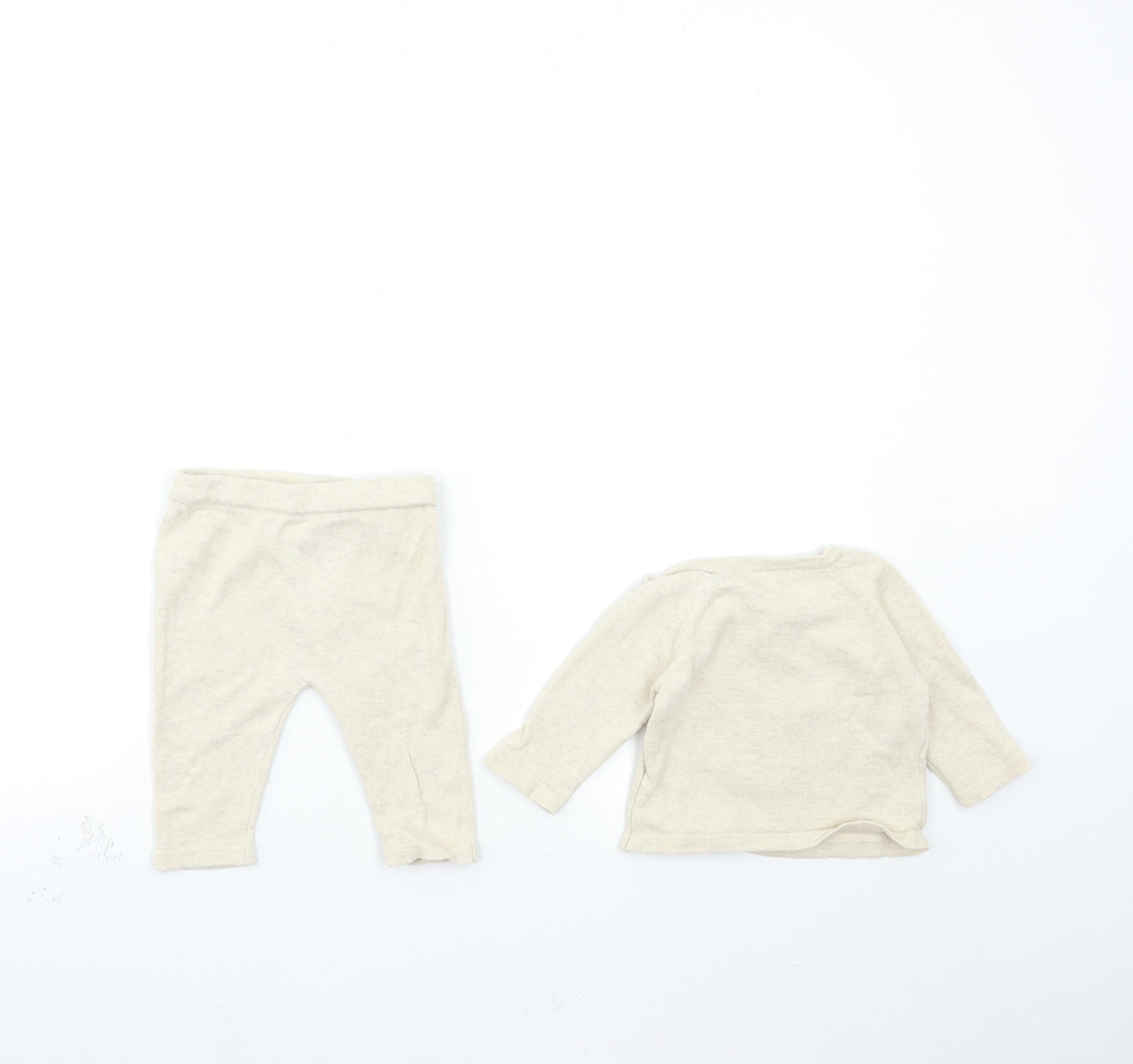Disney Baby Baby Beige  Knit Trousers Outfit/Set Size 0-3 Months  - DUMBO
