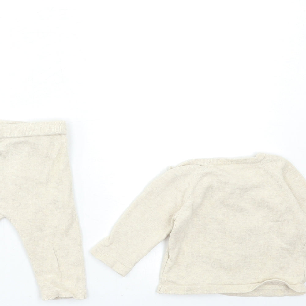 Disney Baby Baby Beige  Knit Trousers Outfit/Set Size 0-3 Months  - DUMBO