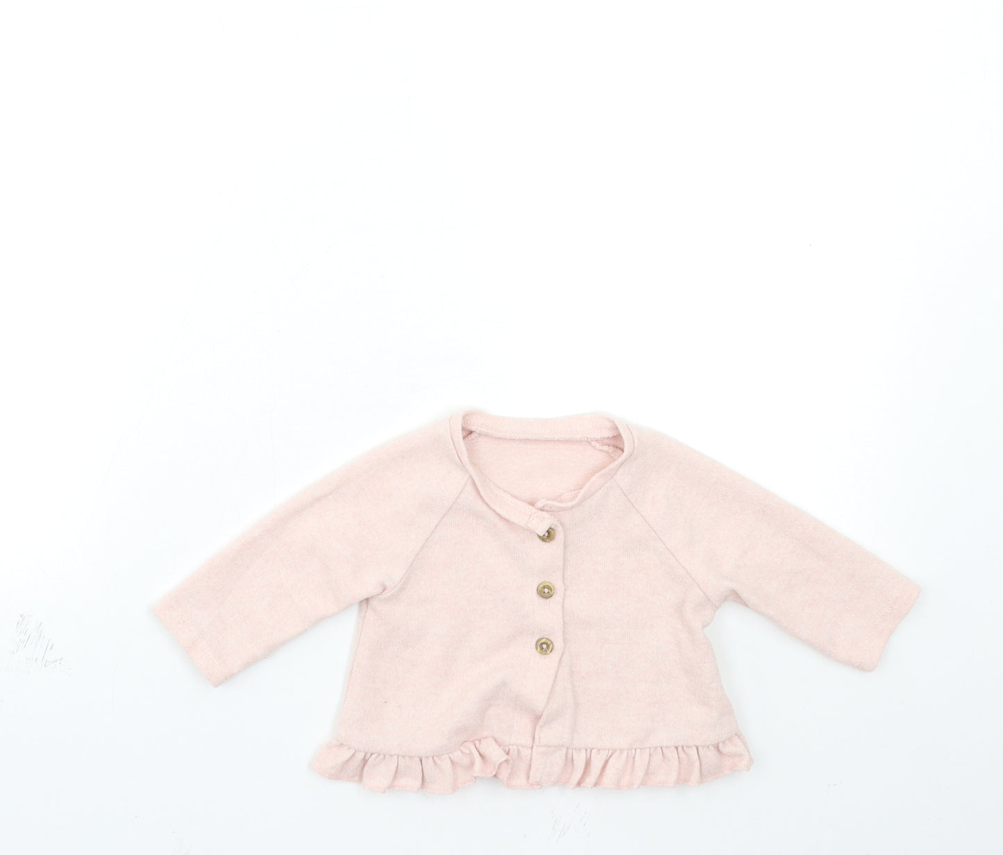 Matalan Baby Pink   Cardigan Jumper Size 0-3 Months
