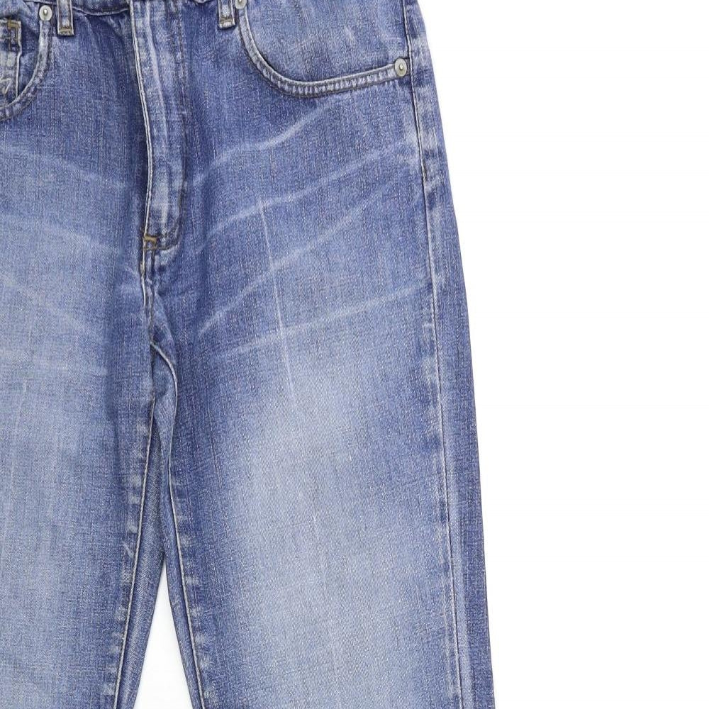 Full Circle Womens Blue  Denim Flared Jeans Size 31 in L30 in