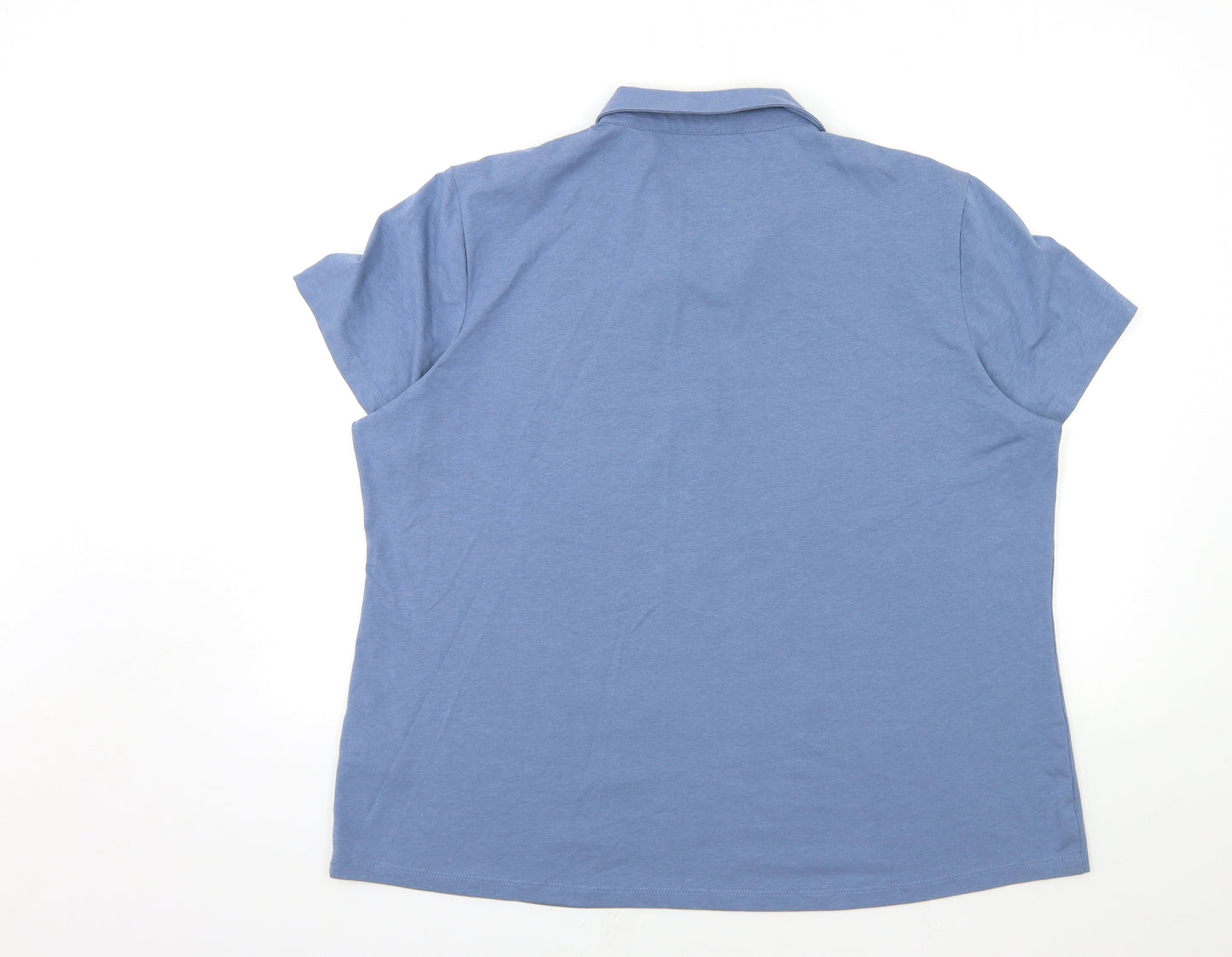 Mountain Warehouse Womens Blue   Basic Polo Size 22