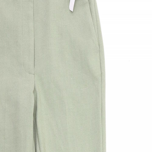 Marks and Spencer Womens Green   Trousers  Size 6 L25 in
